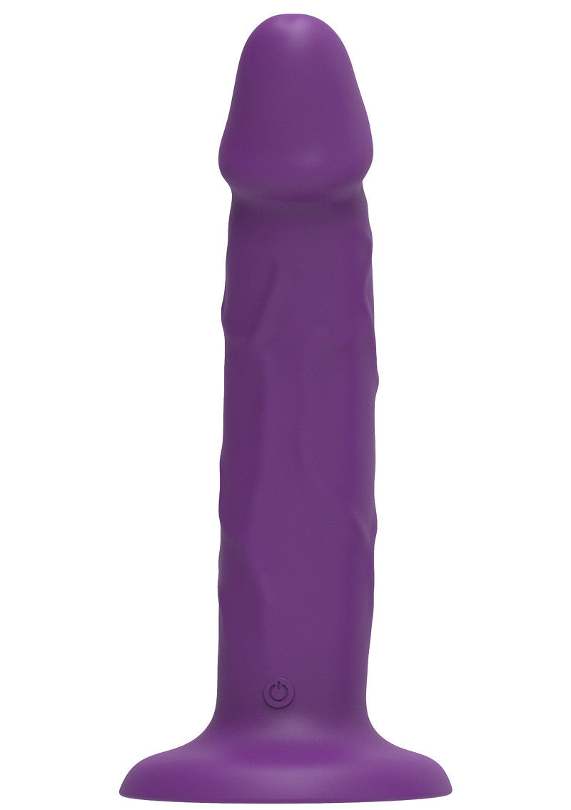 Dildo Finto Realistico Vibrante Viola