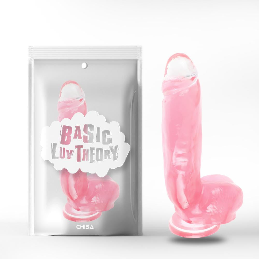 Dildo Jelly Hot Temptation Rosa - 21 cm