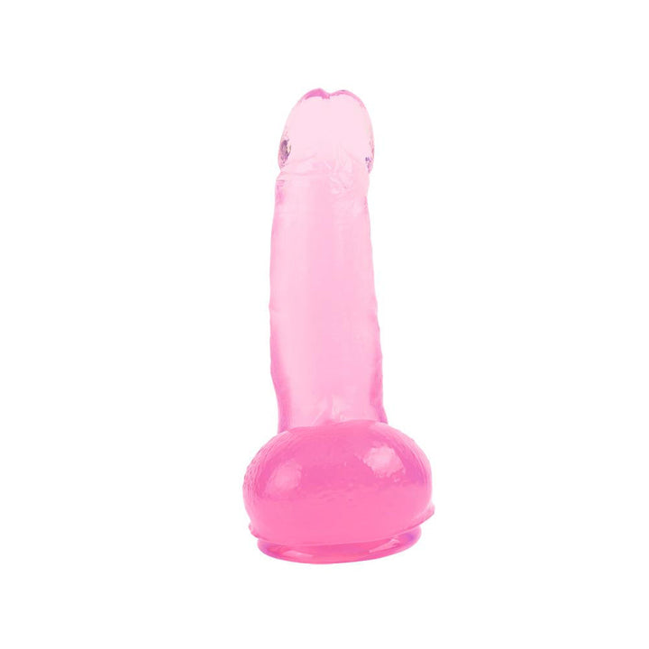 Dildo Jelly Euphoria Rosa - 18 cm