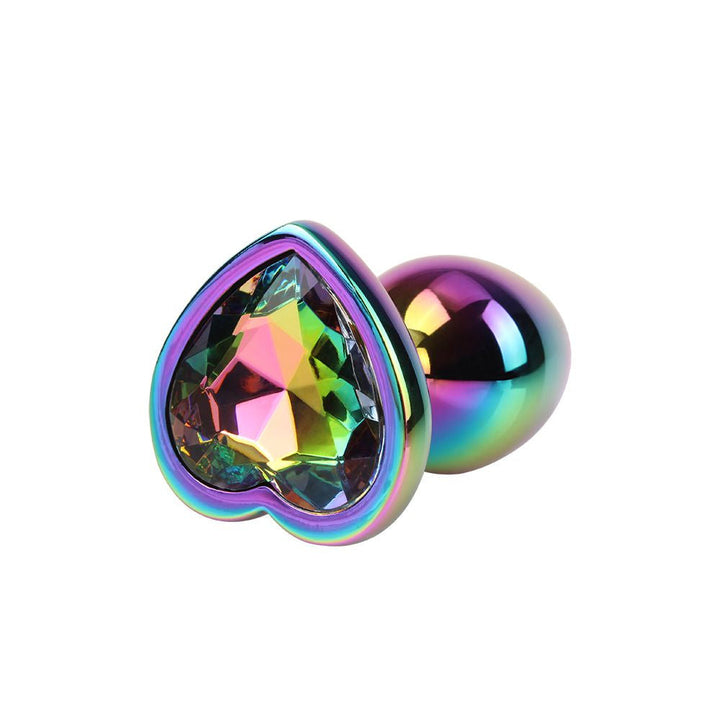 Rainbow Heart Gem S