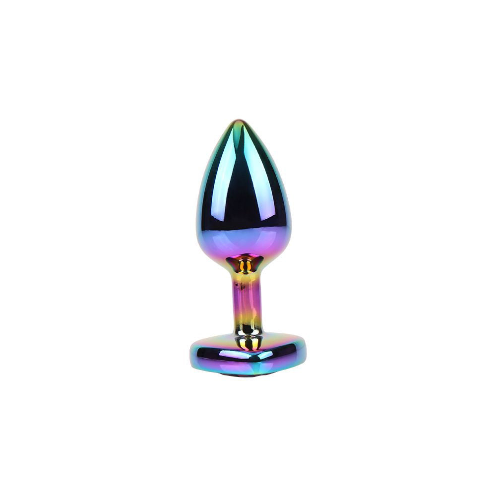 Rainbow Heart Gem S