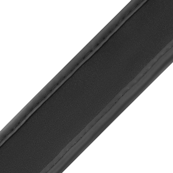 Collare con catena regolabile in pelle e fodera in neoprene fetish dark room