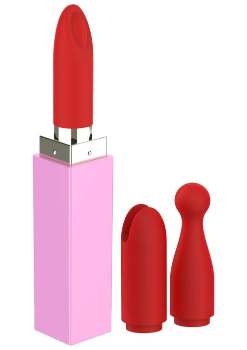 Mini Vibratore Rosetto - 3 Testine Intercambiabili