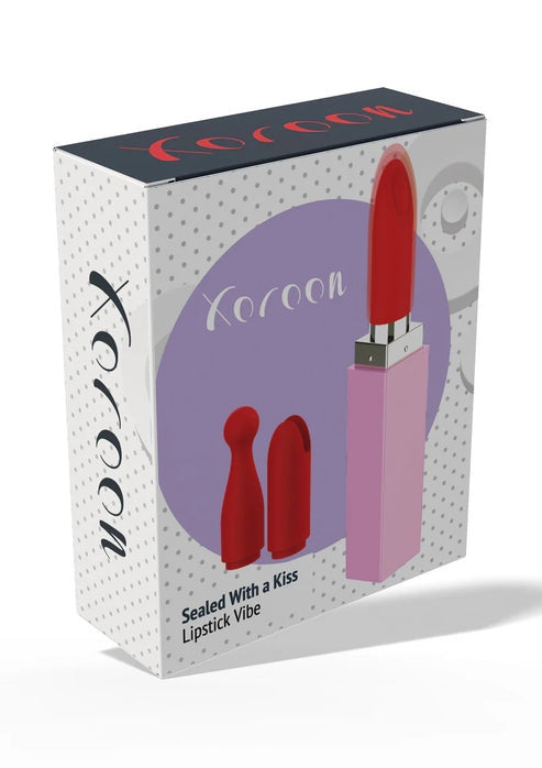 Mini Vibratore Rosetto - 3 Testine Intercambiabili