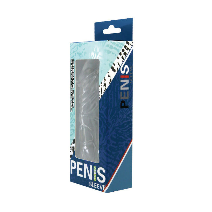 Guaina fallica indossabile prolunga per pene elastica baile