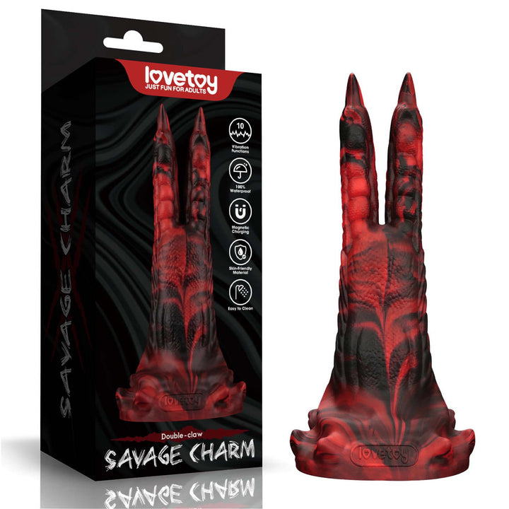 Savage Charm Double Claw Red - 19 cm