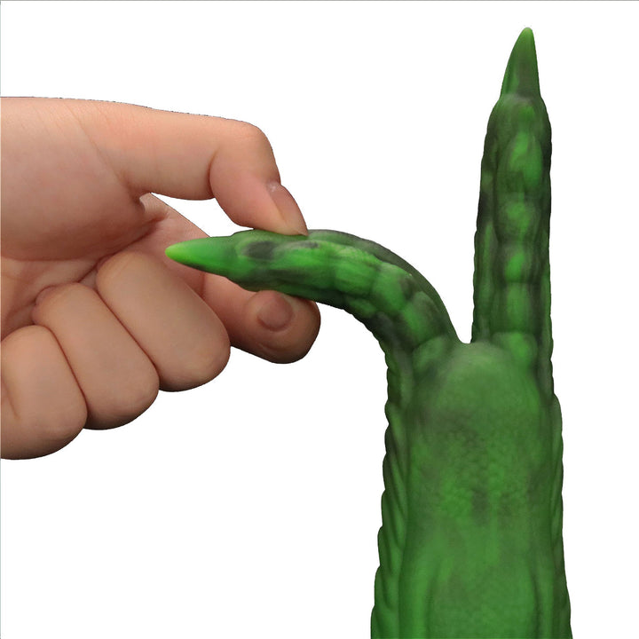 Savage Charm Double Claw Green - 19 cm