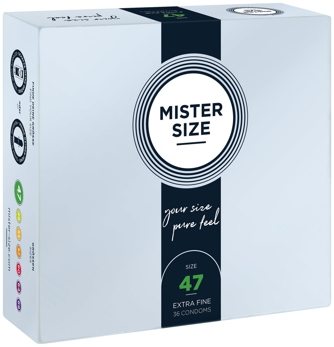 Preservativi Ultra Sottili 47 Mister Size