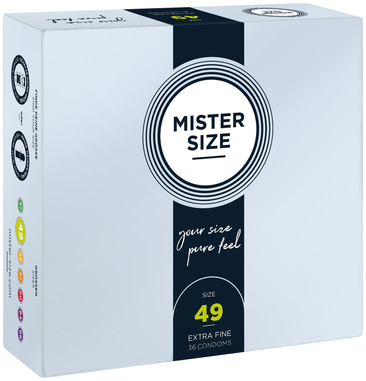 Preservativi Ultra Sottili 49 Mister Size