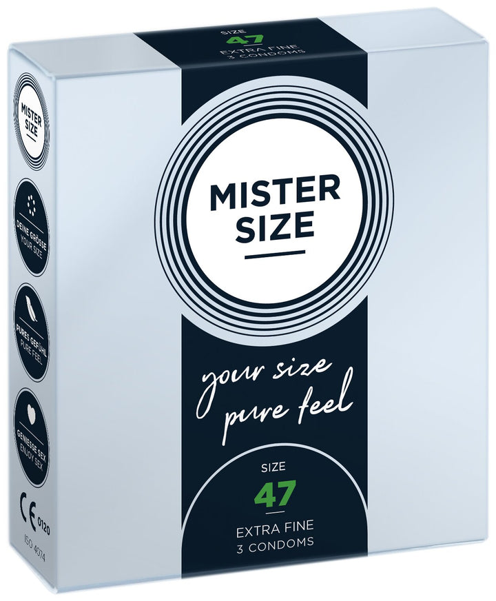 Preservativi Ultra Sottili 47 Mister Size