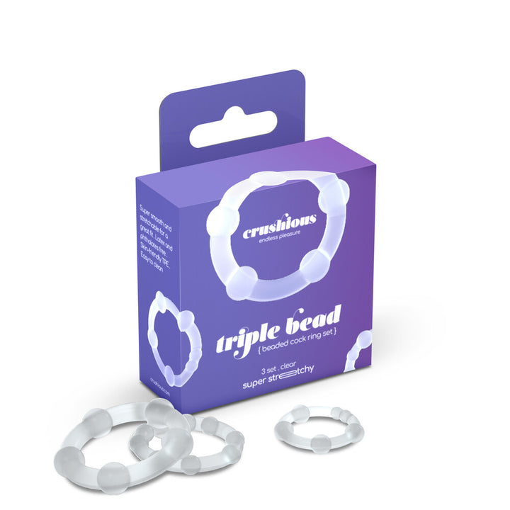 Anelli Fallici Triple Bead