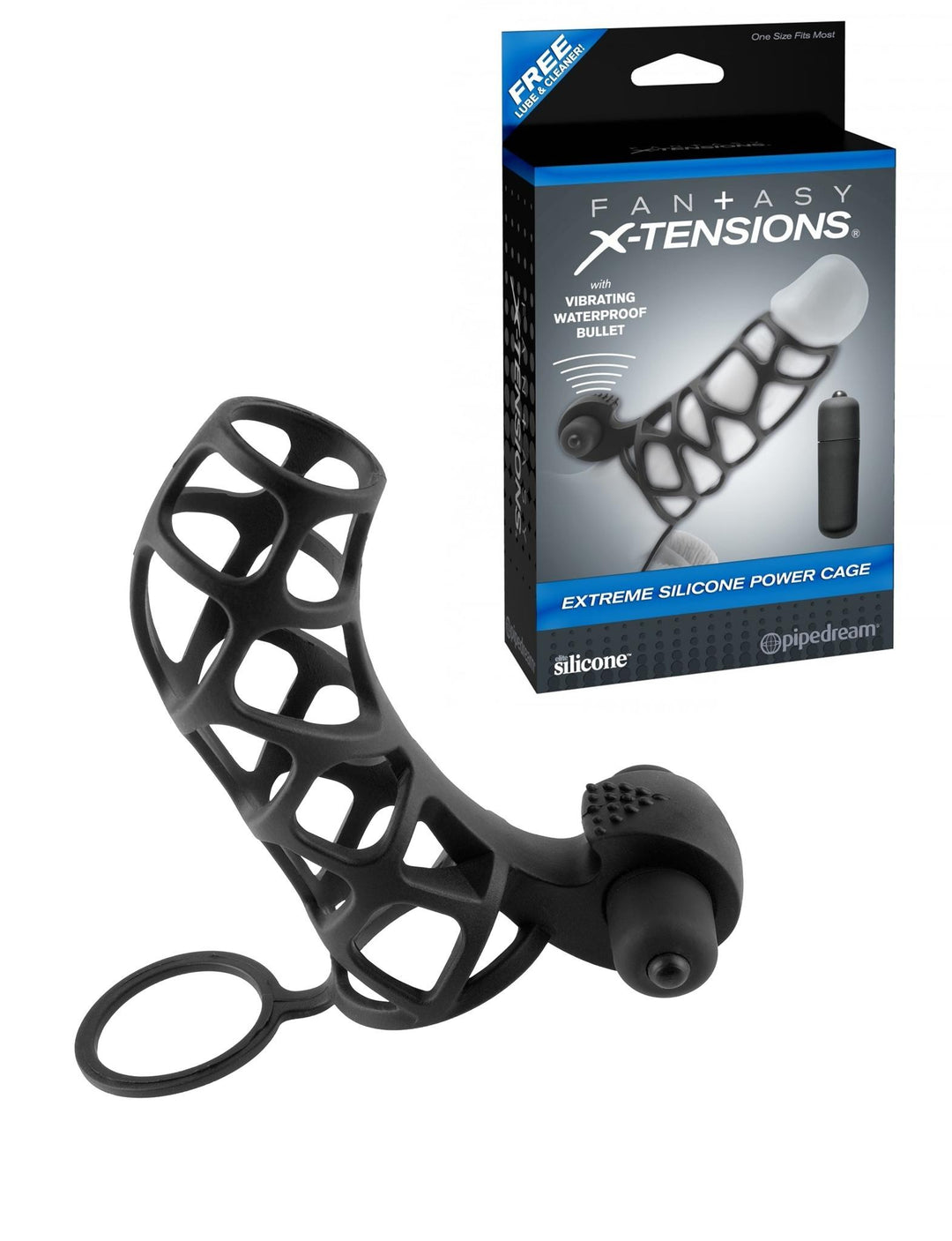 X-tensions with Vibrating Waterproof Bullet