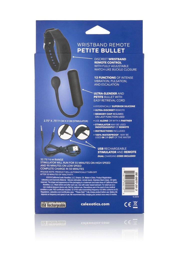 Wristband Remote Petite Bullet