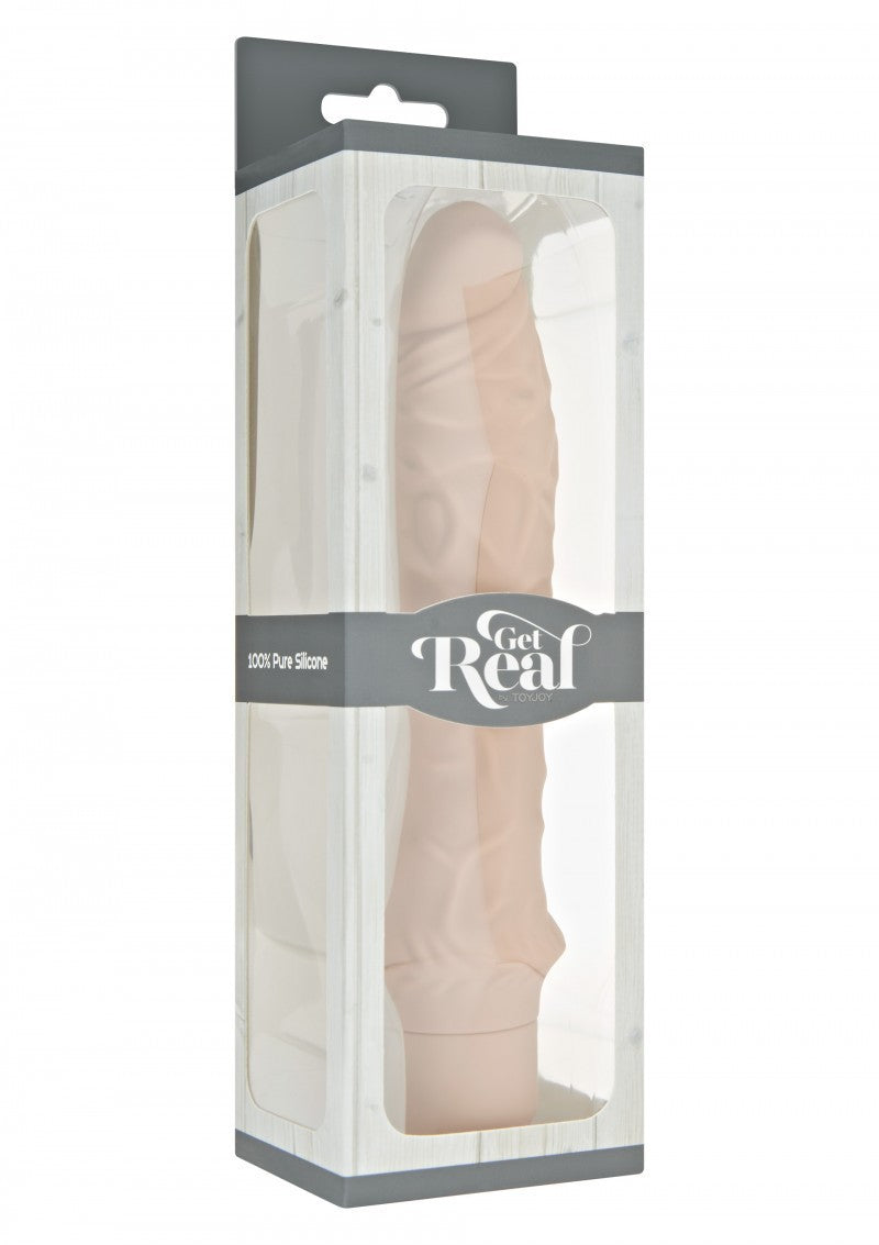 Vibratore realistico Get Real Chiaro - 20cm