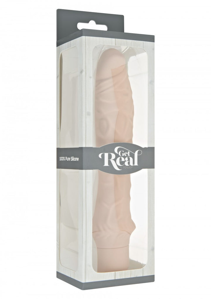 Vibratore realistico Get Real Chiaro - 20cm