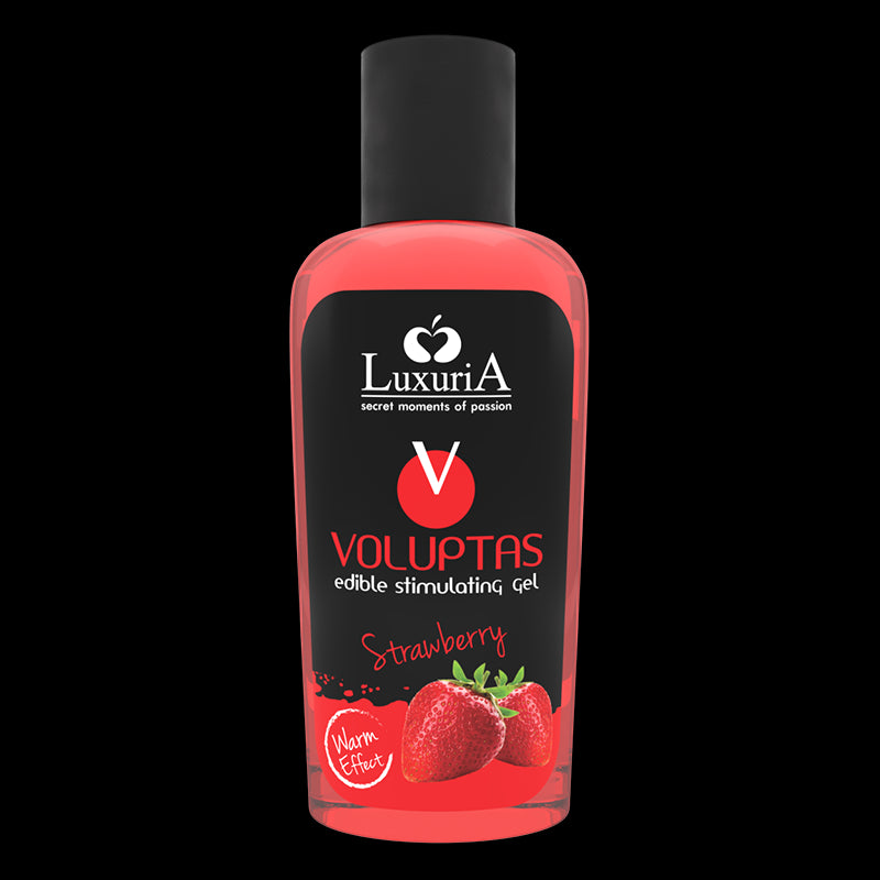 Lubrificante  alla fragola voluptas effetto caldo 100 ml