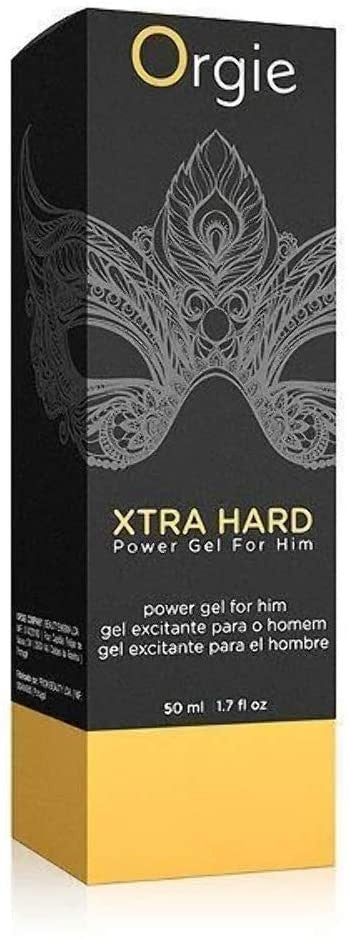 Gel crema per migliore erezione xtra hard power orgie 50 ml