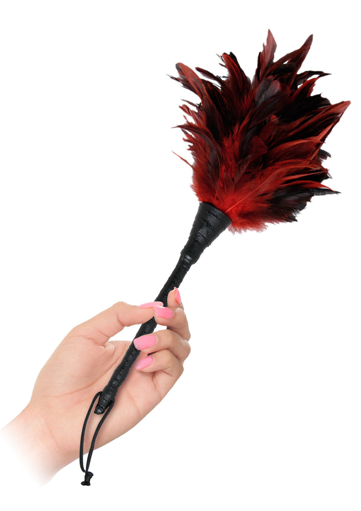 Frisky Feather Duster rosso