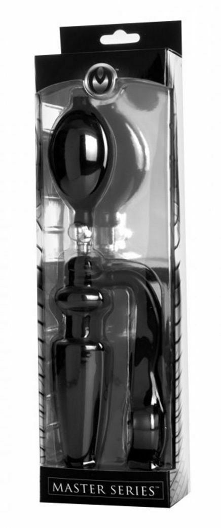 Anello per Pene con Plug Gonfiabile - Master Series
