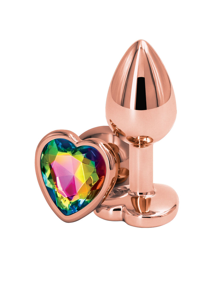 Rose Gold Heart S