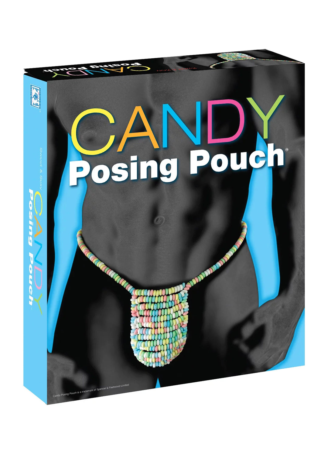 Perizoma maschile commestibile di caramelle candy posing pouch