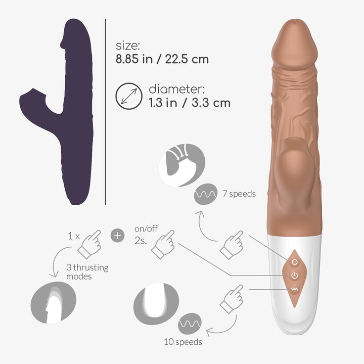 Vibratore Rabbit El Matador