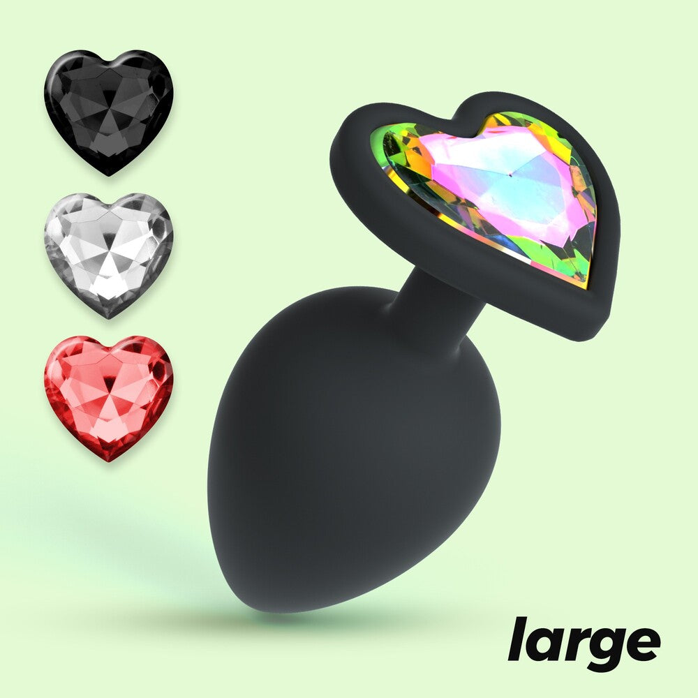 Plug Anale Cuore Ø 4,2 cm