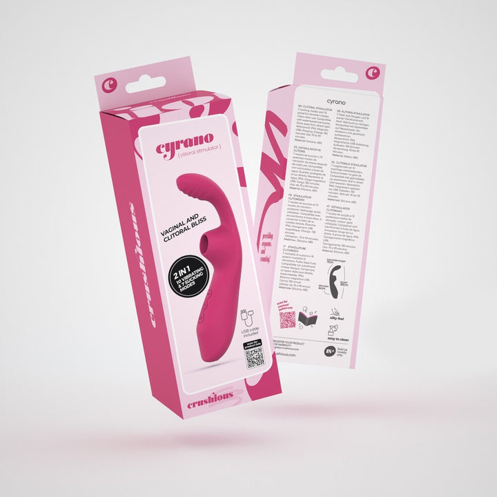 Cyrano G-Punkt-Vibrator von Crushious | Druckwellenvibratoren, Foto 10