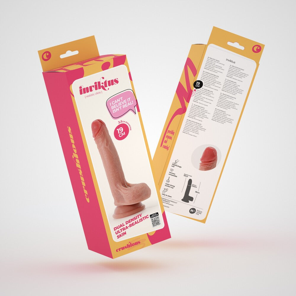 Dildo Realistico Inviktus 19 cm