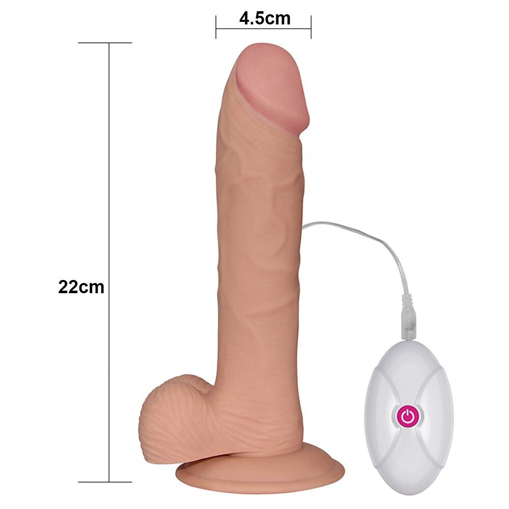Vibratore Realistico Ultra Vibe Zayn 22 cm