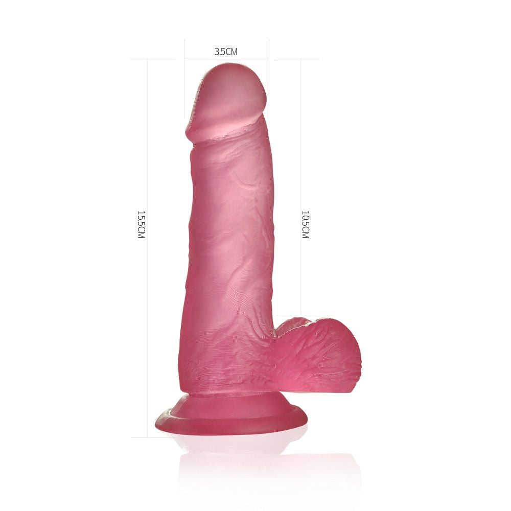 Dildo Realistico Jelly Studs 15,5 cm