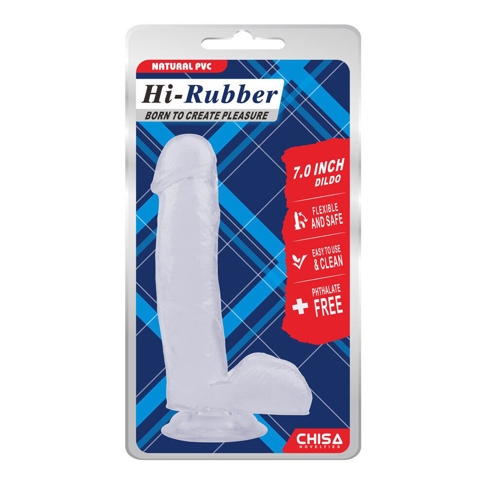 Dildo Realistico Rubber 17,5 cm