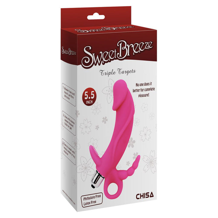 Vibratore Doppia Stimolazione Triple Target