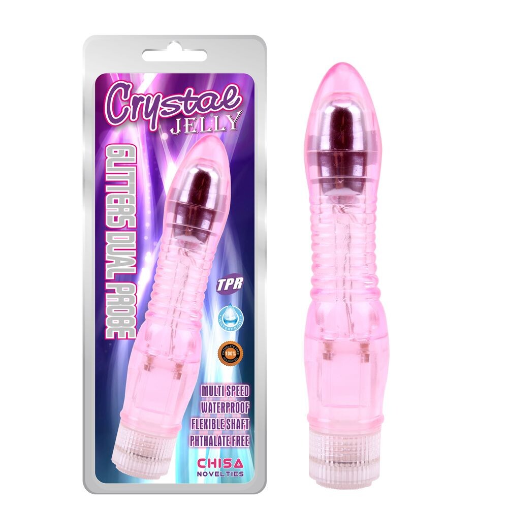 Vibratore Classico Glitters Probe 22 cm