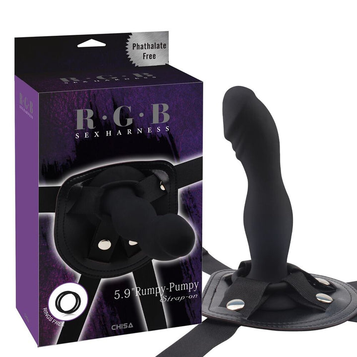 Rumpy Pumpy 15 cm Strap On di Chisa Novelties | Strap On Classici, foto 6
