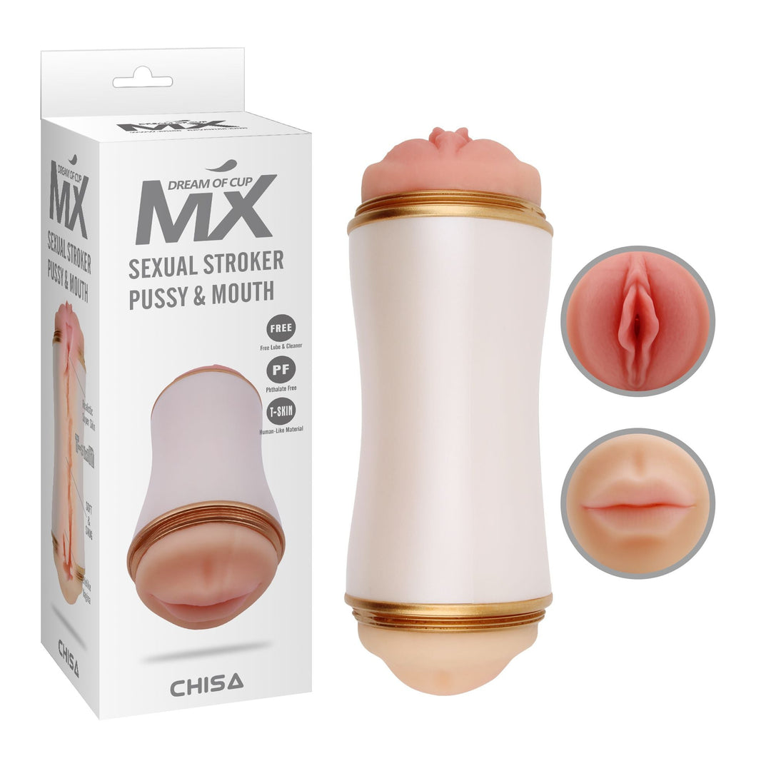 Masturbatore Sexual Stroker Pussy &amp; Mouth