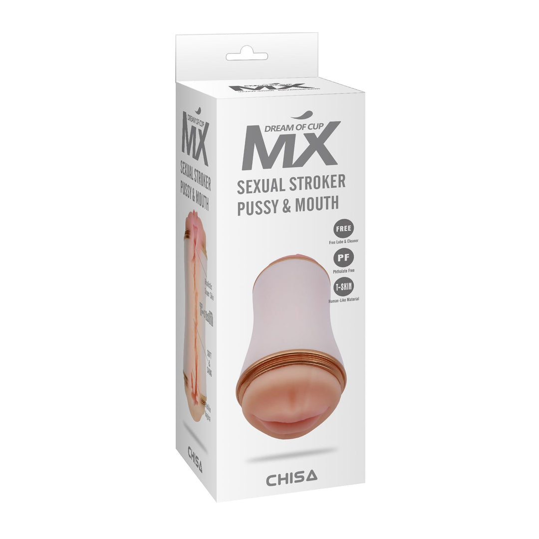 Masturbatore Sexual Stroker Pussy &amp; Mouth