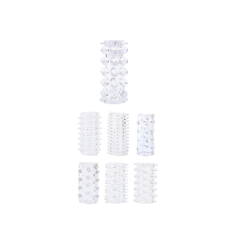 Penis Sleeve Kits Transparent by Chisa Novelties | Penis Sleeves
