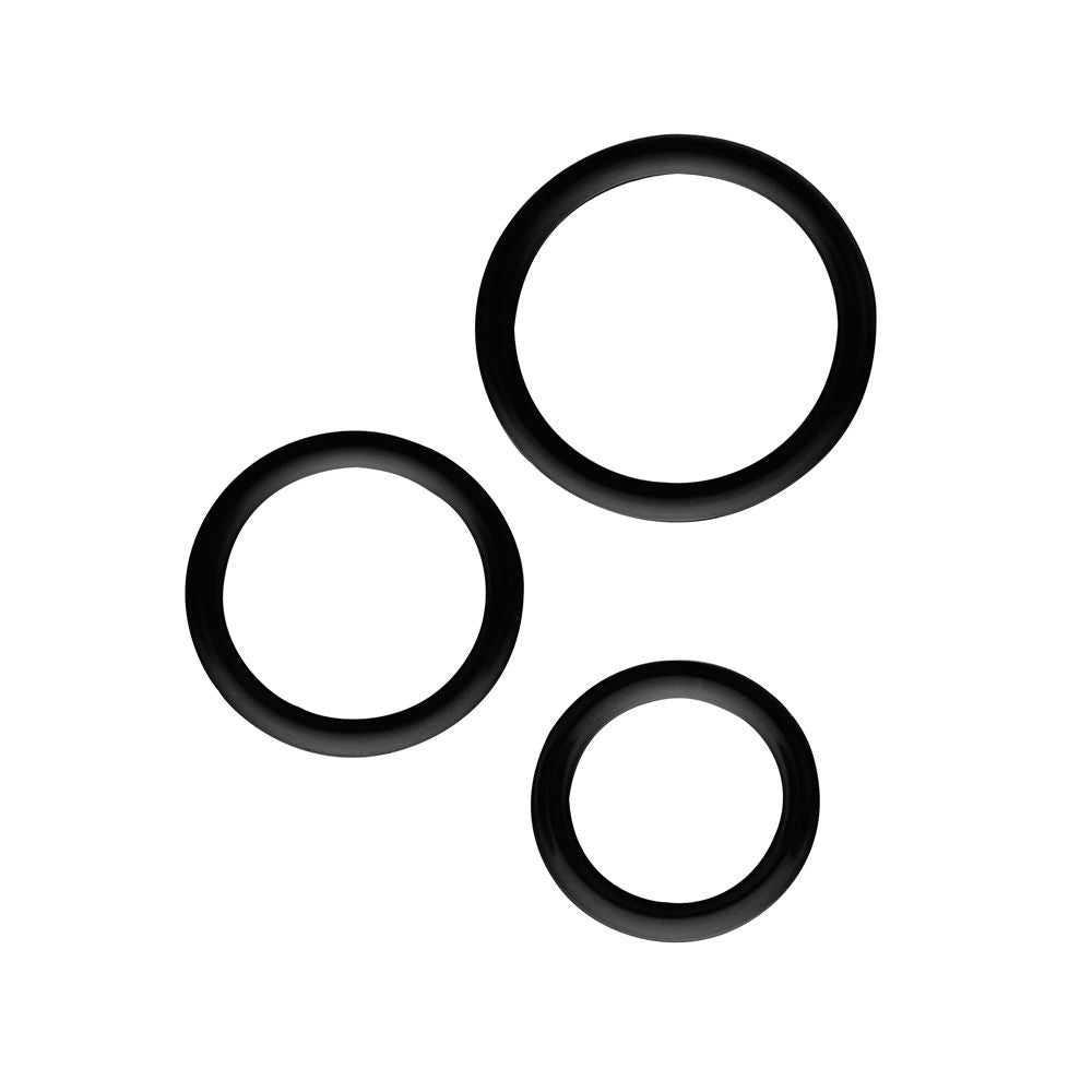 Magnum Force Cock Rings Black by Chisa Novelties | Cock Rings, photo 2