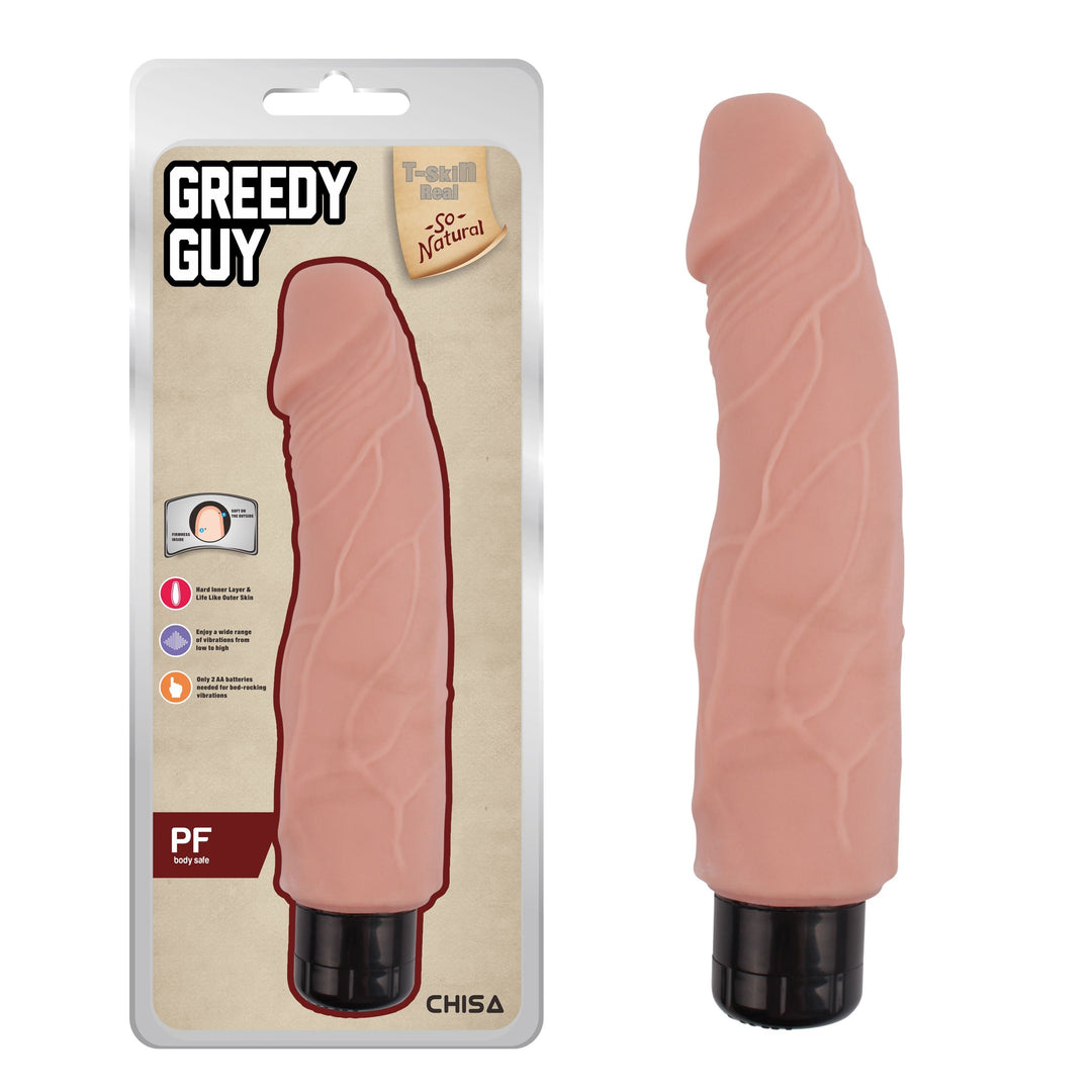 Vibratore Realistico Greedy Guy 24 cm