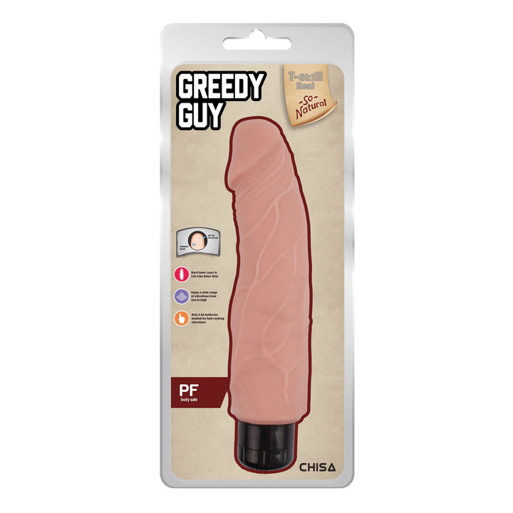 Vibratore Realistico Greedy Guy 24 cm