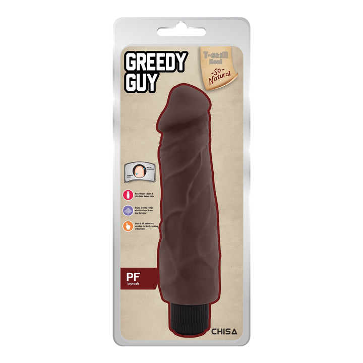Vibratore Realistico Greedy Guy 24 cm