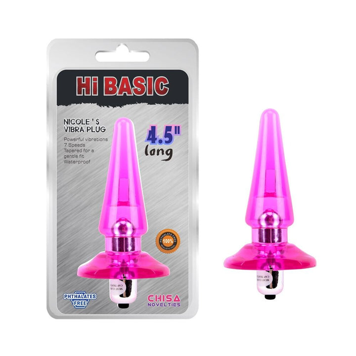 Vibratore Anale Nicole Vibra Plug