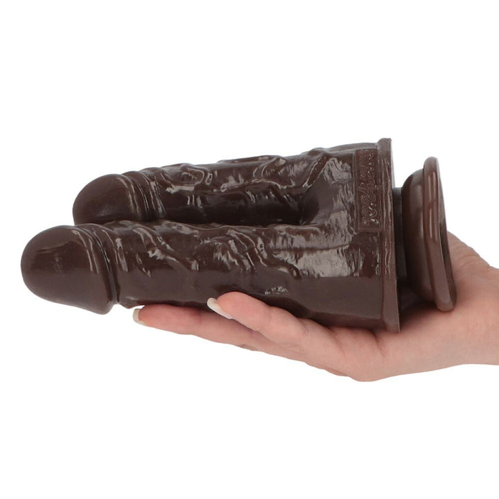 Dildo Doppio Caino e Abele 17,5 cm