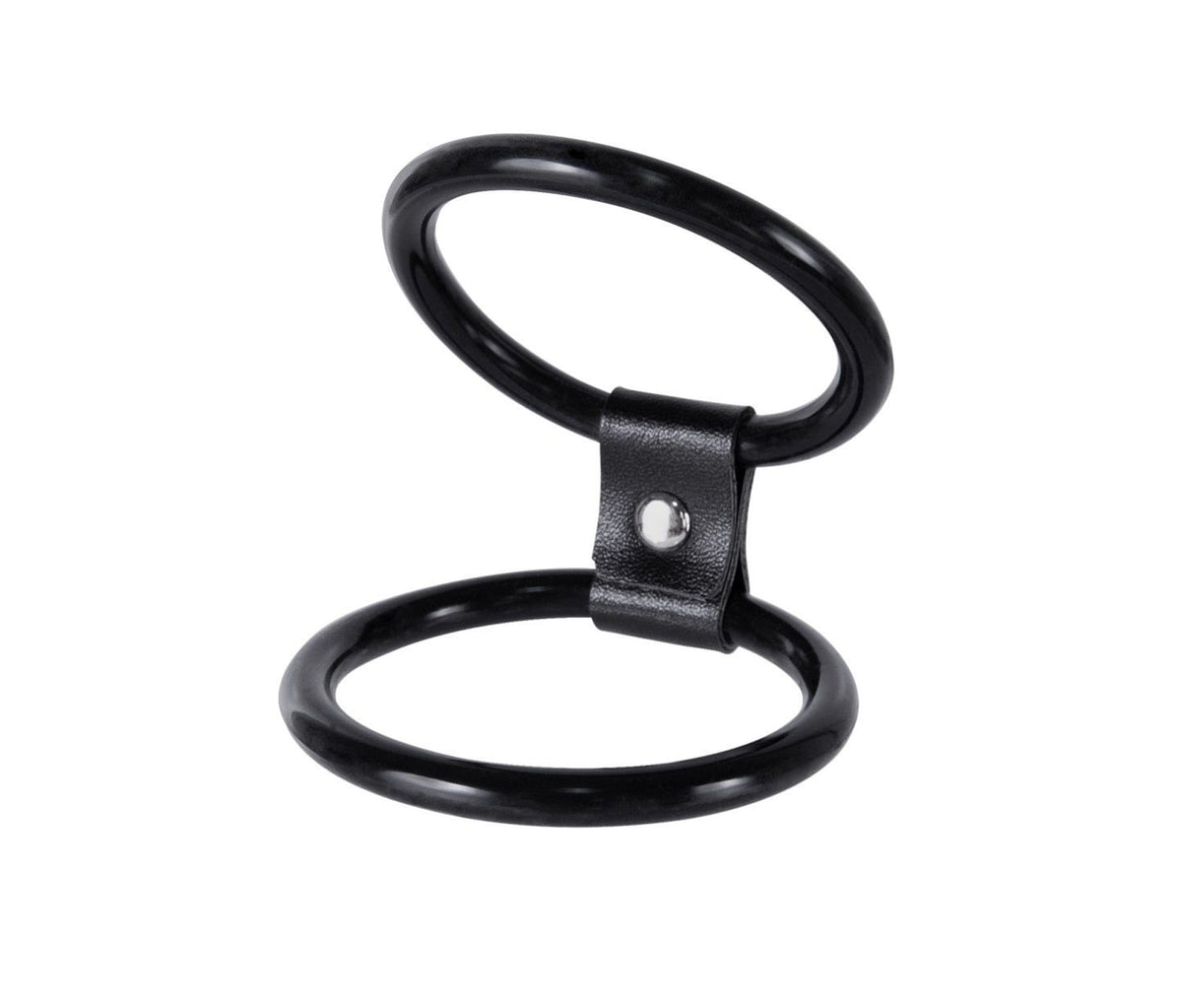 Double Phallic Ornament Ring by Excellent Power | Cock Rings