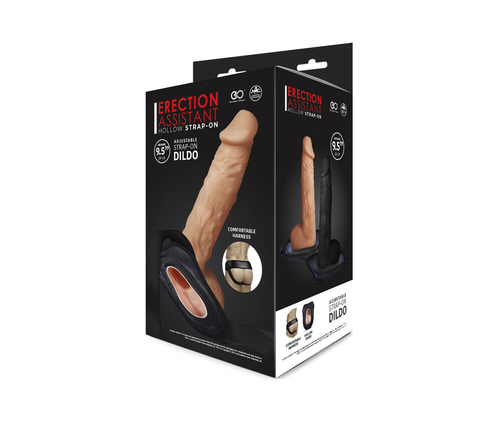 Strap On Erection Bright 24 cm