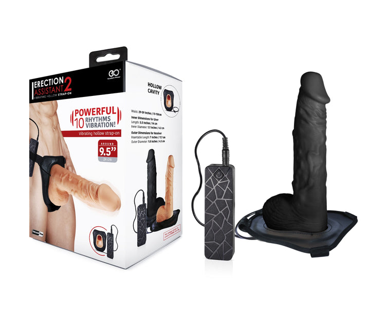 Strap On Vibrante Erection Glow 24 cm