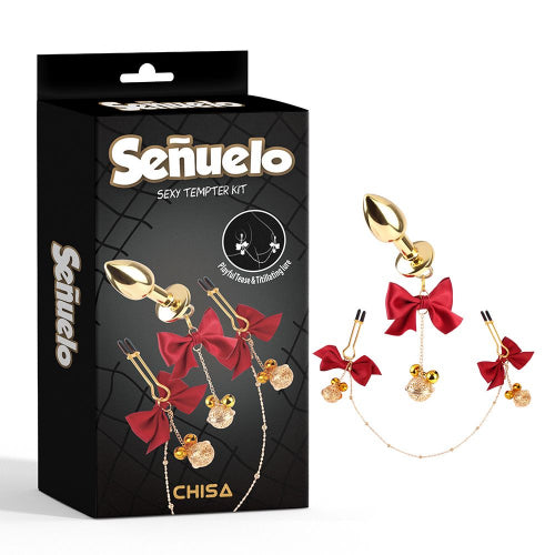 Pinzette per Capezzoli Sexy Tempter Kit