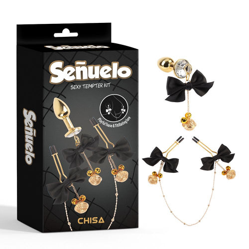 Pinzette per Capezzoli Sexy Tempter Kit