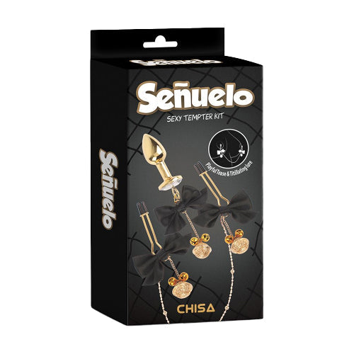 Pinzette per Capezzoli Sexy Tempter Kit